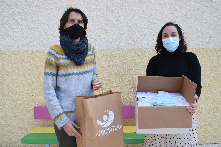 El Ayuntamiento de La Frontera hace entrega de mascarillas a los centros educativos del municipio